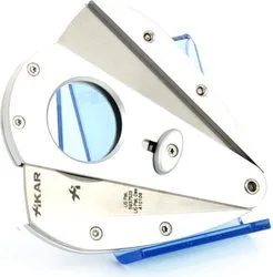 Xikar 1 Двухлезвийная Гильотина Xi1, серебрянная