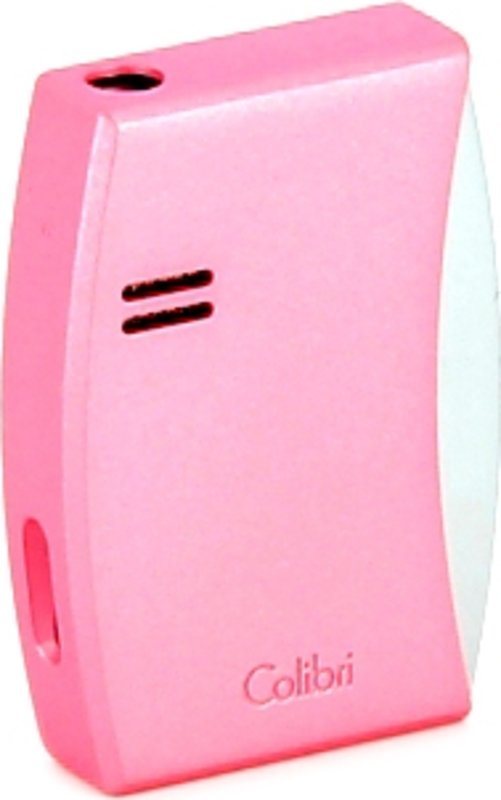 Colibri Eclipse Дизайнерская зажигалка, металлик, розовая.