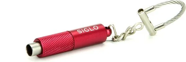 Siglo Брелок для ключей/пробойник, цвет красный металлик