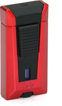 Colibri Stealth 3 зажжигалка, красный цвет с металлическим оттенком