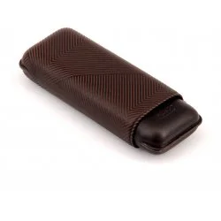 Портсигар Davidoff XL-2 'Leaf', коричневая кожа