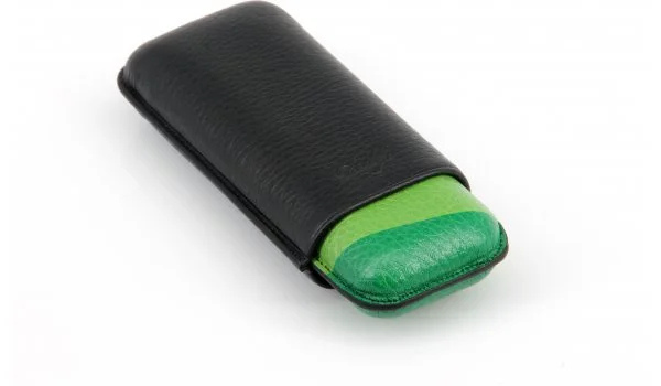 Портсигар Davidoff Escurio Cigar Case Large Black Green