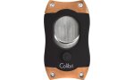 Colibri Monza Double гильотина для сигар, черный/ розовый