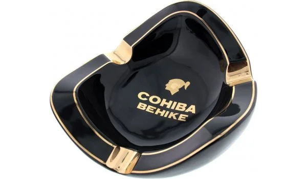 Cohiba Пепельница для сигар Behike Black Gold Porcelain