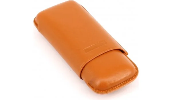 Портсигар Martin Wess Cigar Case Double Robusto Orange
