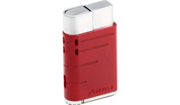 Зажигалка Xikar Linea Jet Lighter красного цвета