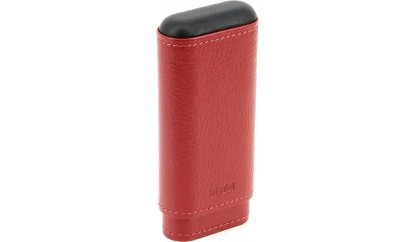 adorini Cigar Case Genuine Leather 2-3 сигары Magma Red