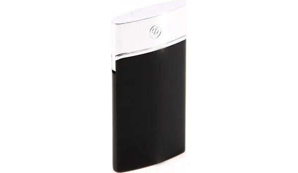 S.T. Dupont E-Slim Lighter Черный лак и хром
