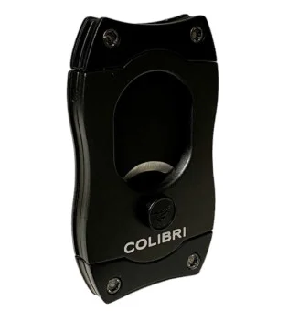 Гильотина с S-образным срезом Colibri черная и черные лезвия