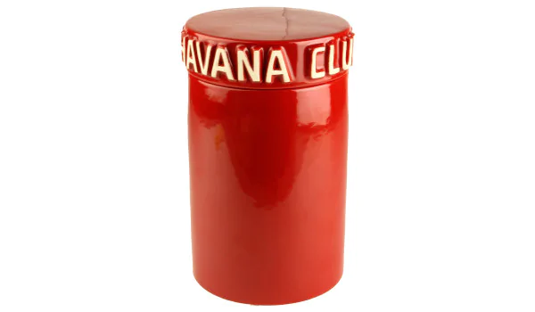 Банка для сигар Havana Club Тинаха красная
