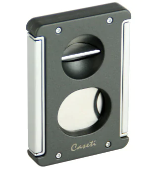 Caseti Cigar Cutter 3 в 1 матовый серый