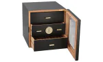 Ящик для adorini Humidor Chianti medium black с отверстием для гигрометра Фото 8