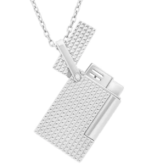 S.T. Dupont Зажигалка на цепочке серебряная K27066CH