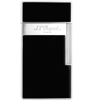 S.T. Dupont Biggy Зажигалка черый лак и хром 025001
