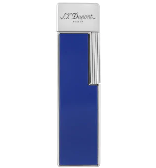 S.T. Dupont Twiggy Зажигалка синий лак с хромом 030005