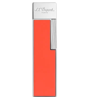 S.T. Dupont Twiggy Зажигалка корраловый лак с хромом 030011