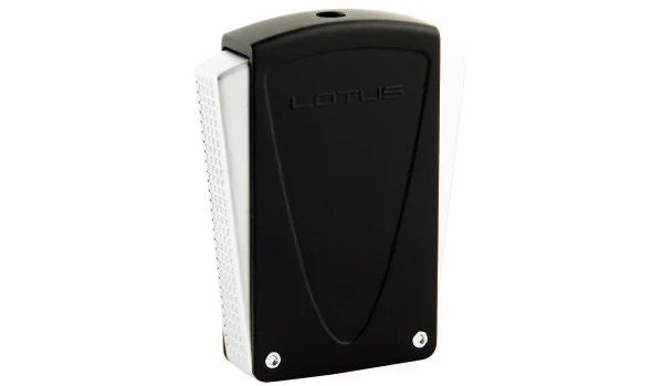 Lotus Реактивная зажигалка 3800 черный матовый и хром-велюр