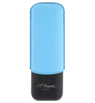 Портсигар S.T. Dupont бирюзовый, матовый черный 183243