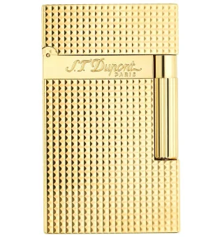 ST Dupont Ligne 2 Зажигалки, изысканная алмазная огранка, желтое золото