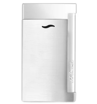 ST Dupont Slim 7 зажигалка, хром, серый