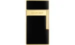 S.T. Dupont Biggy Зажигалка черный лак золото 025222