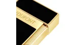 S.T. Dupont Biggy Зажигалка черный лак золото 025222