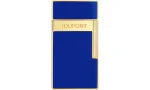 S.T. Dupont Biggy Зажигалка синий лак золото 025225