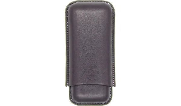 Jemar Кожаный портсигар для двух сигар Edge Barniz 464/2