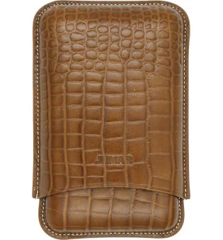 Jemar Кожаный портсигар для трех сигар Coco Camel 464/3