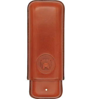 Bulldog by Dunhill Портсигар коричневый на 2 Corona