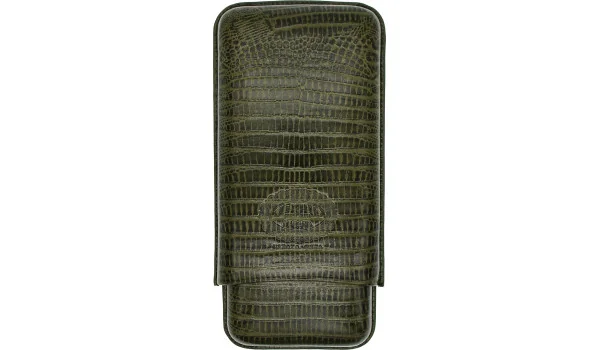 Hoyo de Monterrey Кожаный футляр для 3 сигар, зеленый