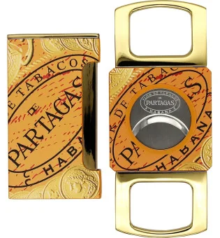 Partagas Набор из зажигалки и гильотины