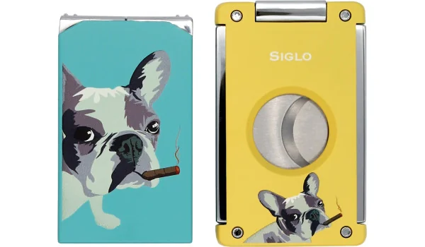 Siglo Dog Набор из зажигалки и гильотины