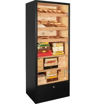 adorini Сигарный шкаф Primo, черный