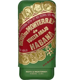 Кожаный футляр для сигар Hoyo de Monterrey, на 3 сигары