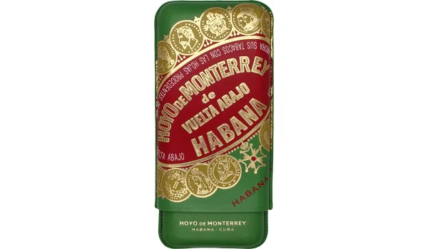 Кожаный футляр для сигар Hoyo de Monterrey, на 3 сигары