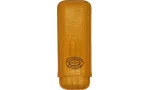 Кожаный чехол для сигар Partagas, горчичный, на 2 сигары