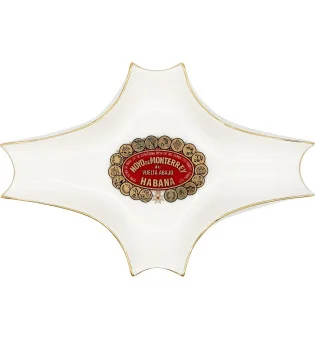 Пепельница Hoyo de Monterrey белая маленькая