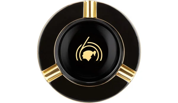 S.T. Dupont XL Ashtray Cohiba 60 черный и золотой 006472