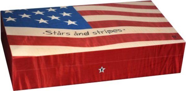Хьюмидор Elie Bleu Stars & Stripes Flag на 110 сигар